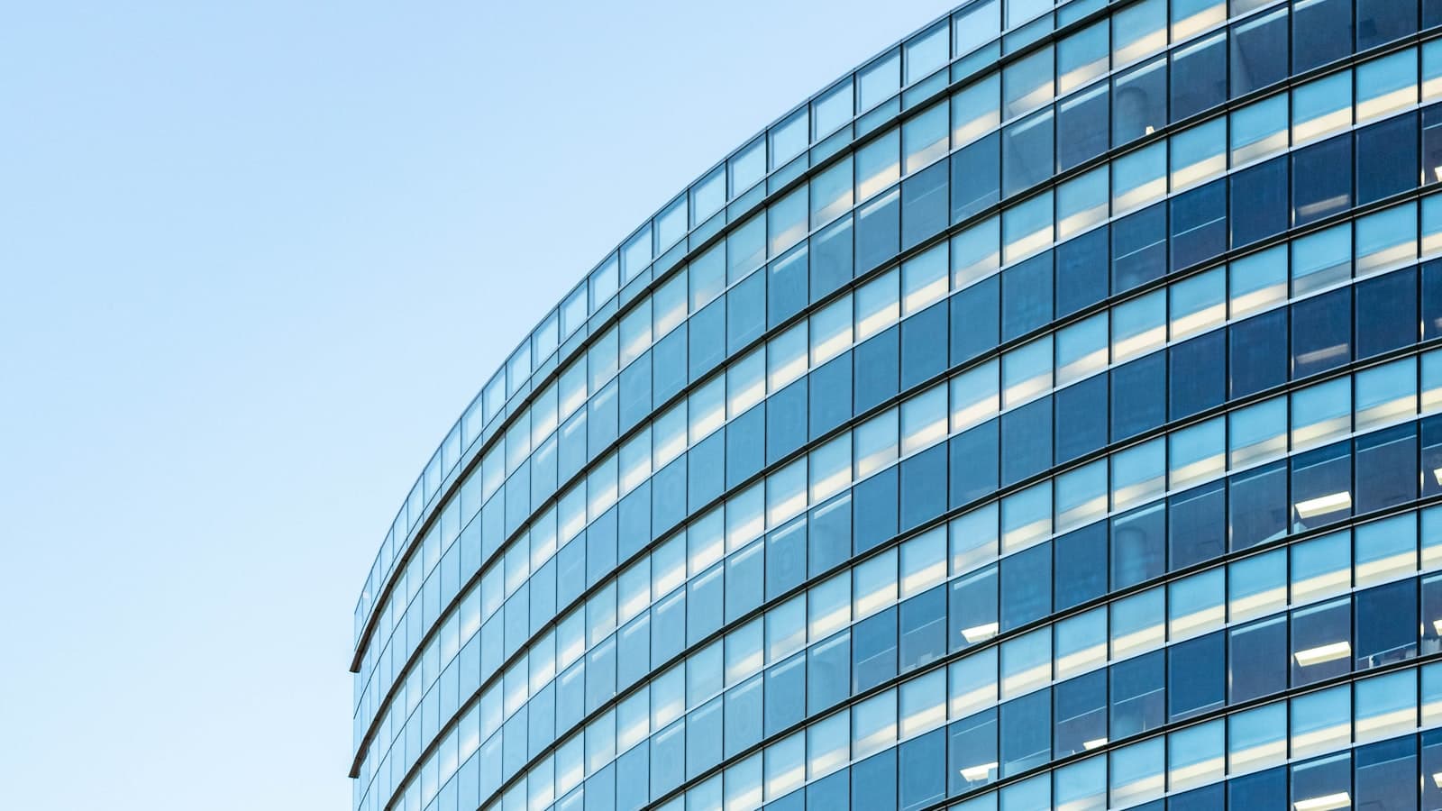 Modern commercial building exterior